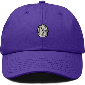image:imageDALIX Pharaoh Embroidered Adjustable Cotton Twill Dad Hat for MenPurple