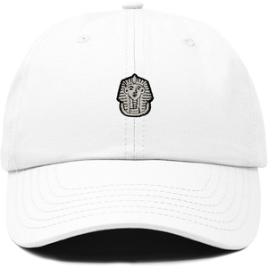 image:imageDALIX Pharaoh Embroidered Adjustable Cotton Twill Dad Hat for MenWhite