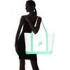 image:imageDALIX Womens Premium Tote Bag Shoulder Bags Monogrammed Mint Green A  ZP