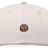 image:imageDALIX Cinnamon Roll Embroidered Dad Hat Cotton Cap Adjustable Strap Bakery Sweet Treat Low Profile WomensBeige
