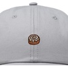 image:imageDALIX Cinnamon Roll Embroidered Dad Hat Cotton Cap Adjustable Strap Bakery Sweet Treat Low Profile WomensGray