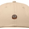 image:imageDALIX Cinnamon Roll Embroidered Dad Hat Cotton Cap Adjustable Strap Bakery Sweet Treat Low Profile WomensKhaki