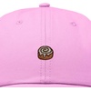 image:imageDALIX Cinnamon Roll Embroidered Dad Hat Cotton Cap Adjustable Strap Bakery Sweet Treat Low Profile WomensLight Pink