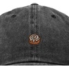image:imageDALIX Cinnamon Roll Embroidered Dad Hat Cotton Cap Adjustable Strap Bakery Sweet Treat Low Profile WomensWashed Black