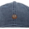 image:imageDALIX Cinnamon Roll Embroidered Dad Hat Cotton Cap Adjustable Strap Bakery Sweet Treat Low Profile WomensWashed Navy Blue