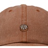 image:imageDALIX Cinnamon Roll Embroidered Dad Hat Cotton Cap Adjustable Strap Bakery Sweet Treat Low Profile WomensWashed Orange