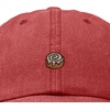 image:imageDALIX Cinnamon Roll Embroidered Dad Hat Cotton Cap Adjustable Strap Bakery Sweet Treat Low Profile WomensWashed Red