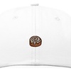 image:imageDALIX Cinnamon Roll Embroidered Dad Hat Cotton Cap Adjustable Strap Bakery Sweet Treat Low Profile WomensWhite