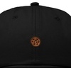 image:imageDALIX Cookie Embroidered Dad Hat Cotton Cap Adjustable Strap Chocolate Chip Dessert Low Profile WomensBlack