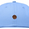 image:imageDALIX Cookie Embroidered Dad Hat Cotton Cap Adjustable Strap Chocolate Chip Dessert Low Profile WomensLight Blue