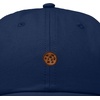 image:imageDALIX Cookie Embroidered Dad Hat Cotton Cap Adjustable Strap Chocolate Chip Dessert Low Profile WomensNavy Blue