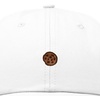 image:imageDALIX Cookie Embroidered Dad Hat Cotton Cap Adjustable Strap Chocolate Chip Dessert Low Profile WomensWhite