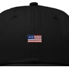 image:imageDALIX Lil USA Flag Embroidered Dad Hat Adjustable Cotton Baseball Cap Unstructured Low Profile Everyday Americana HatBlack