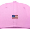 image:imageDALIX Lil USA Flag Embroidered Dad Hat Adjustable Cotton Baseball Cap Unstructured Low Profile Everyday Americana HatLight Pink