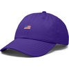 image:imageDALIX Lil USA Flag Embroidered Dad Hat Adjustable Cotton Baseball Cap Unstructured Low Profile Everyday Americana HatPurple