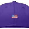 image:imageDALIX Lil USA Flag Embroidered Dad Hat Adjustable Cotton Baseball Cap Unstructured Low Profile Everyday Americana HatPurple