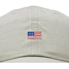 image:imageDALIX Lil USA Flag Embroidered Dad Hat Adjustable Cotton Baseball Cap Unstructured Low Profile Everyday Americana HatWashed Stone White