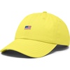 image:imageDALIX Lil USA Flag Embroidered Dad Hat Adjustable Cotton Baseball Cap Unstructured Low Profile Everyday Americana HatYellow