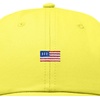 image:imageDALIX Lil USA Flag Embroidered Dad Hat Adjustable Cotton Baseball Cap Unstructured Low Profile Everyday Americana HatYellow