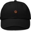 image:imageDALIX Cookie Embroidered Dad Hat Cotton Cap Adjustable Strap Chocolate Chip Dessert Low Profile WomensBlack