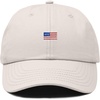 image:imageDALIX Lil USA Flag Embroidered Dad Hat Adjustable Cotton Baseball Cap Unstructured Low Profile Everyday Americana HatBeige