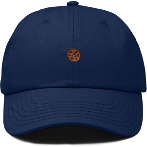 image:imageDALIX Cookie Embroidered Dad Hat Cotton Cap Adjustable Strap Chocolate Chip Dessert Low Profile WomensNavy Blue