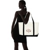 image:imageLove Intertwining Heart Womens Premium Embroidered Tote BagBlack