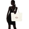 image:imageLove Intertwining Heart Womens Premium Embroidered Tote BagWhite