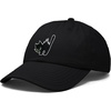 image:imageDALIX Blink Black Cat Embroidered Cotton Outdoor Baseball Cap Dad Hat WomensBlack