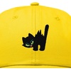 image:imageDALIX Blink Black Cat Embroidered Cotton Outdoor Baseball Cap Dad Hat WomensGold