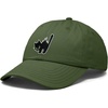 image:imageDALIX Blink Black Cat Embroidered Cotton Outdoor Baseball Cap Dad Hat WomensOlive