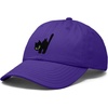 image:imageDALIX Blink Black Cat Embroidered Cotton Outdoor Baseball Cap Dad Hat WomensPurple