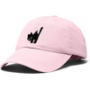 image:imageDALIX Blink Black Cat Embroidered Cotton Outdoor Baseball Cap Dad Hat WomensWashed Pink