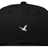 image:imageDALIX Seagull Bird Embroidered Dad Hat Adjustable Cotton Twill Baseball Cap Cute Casual for WomenBlack