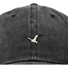 image:imageDALIX Seagull Bird Embroidered Dad Hat Adjustable Cotton Twill Baseball Cap Cute Casual for WomenWashed Black