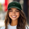 image:imageDALIX Lobster Embroidered Adjustable Cotton Twill Dad Hat for WomenDark Green