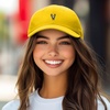 image:imageDALIX Lobster Embroidered Adjustable Cotton Twill Dad Hat for WomenGold