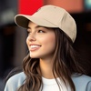 image:imageDALIX Lobster Embroidered Adjustable Cotton Twill Dad Hat for WomenKhaki