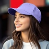 image:imageDALIX Lobster Embroidered Adjustable Cotton Twill Dad Hat for WomenLavender
