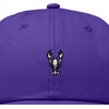 image:imageDALIX Lobster Embroidered Adjustable Cotton Twill Dad Hat for WomenPurple