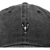 image:imageDALIX Lobster Embroidered Adjustable Cotton Twill Dad Hat for WomenWashed Black