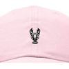 image:imageDALIX Lobster Embroidered Adjustable Cotton Twill Dad Hat for WomenWashed Pink