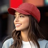 image:imageDALIX Lobster Embroidered Adjustable Cotton Twill Dad Hat for WomenWashed Red