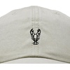 image:imageDALIX Lobster Embroidered Adjustable Cotton Twill Dad Hat for WomenWashed Stone White