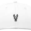 image:imageDALIX Lobster Embroidered Adjustable Cotton Twill Dad Hat for WomenWhite