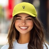 image:imageDALIX Lobster Embroidered Adjustable Cotton Twill Dad Hat for WomenYellow