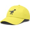 image:imageDALIX Velociraptor Embroidered Dinosaur Cotton Summer Outdoor Baseball Cap Dad Hat MensYellow