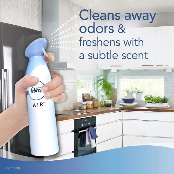 Febreze Air Freshener and Odor Eliminator Spray, Linen &amp; Sky and Hawaiian Aloha Scents, 8.8oz )