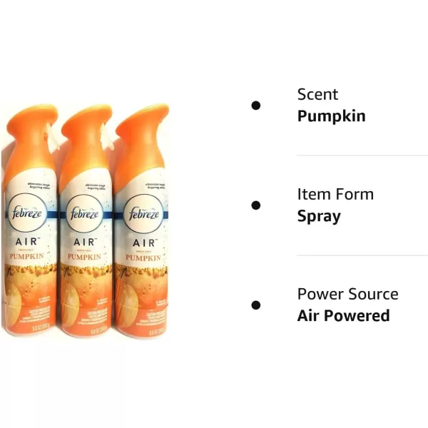 Febreze Air Freshener and Odor Eliminator Spray, Linen &amp; Sky and Hawaiian Aloha Scents, 8.8oz )