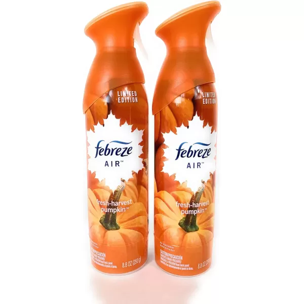Febreze Air Freshener and Odor Eliminator Spray, Linen &amp; Sky and Hawaiian Aloha Scents, 8.8oz )